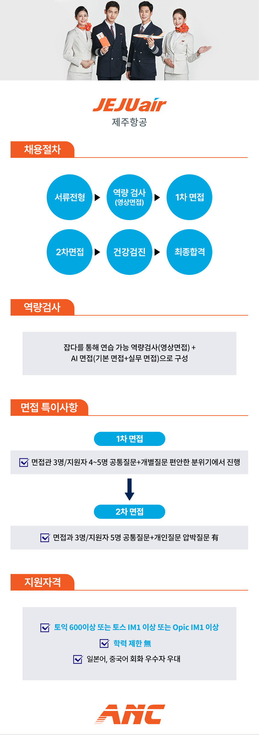 제주항공 전형 안내