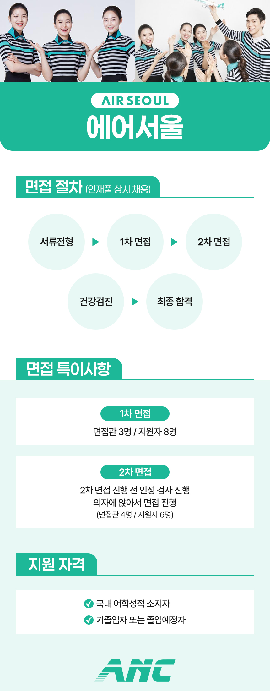 에어서울 전형 안내